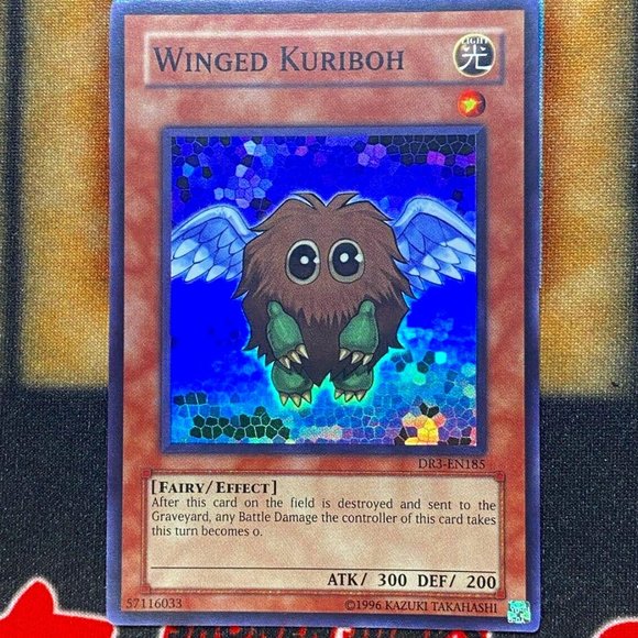 Winged Kuriboh DR3-EN185 - Super Rare Dark Revelation 3 DR3 yugioh cards tcg - Picture 1 of 2